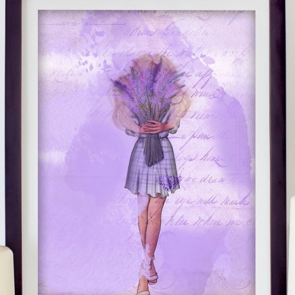 Vintage wall art‎ print - Picture 2 of 4